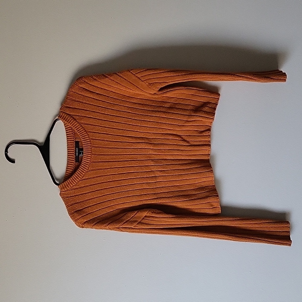 Mustard cropped sweater